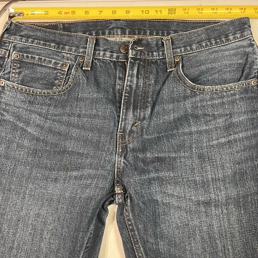 Levi's 527 Boot Cut Jeans Men's Size 34x30 Blue Denim Medium Wash Cotton Cowboy
